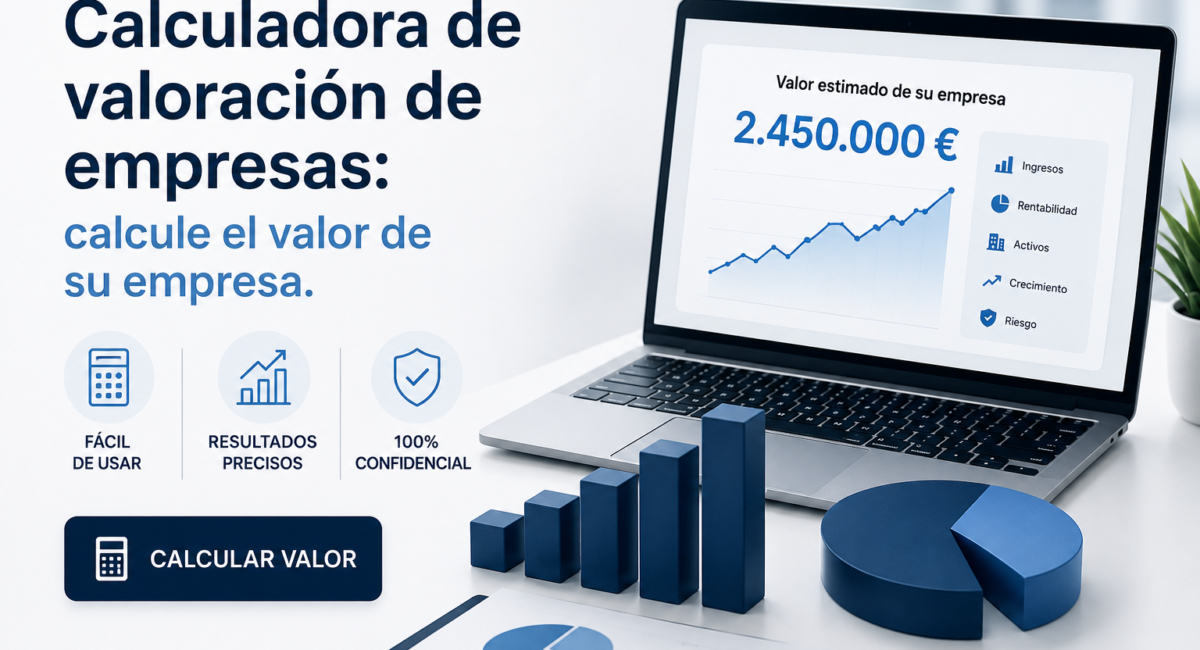 Calculadora de valoración de empresas: calcule el valor de su empresa.