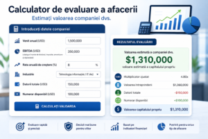 Calculator de evaluare a afacerii – Estimați valoarea companiei dvs.