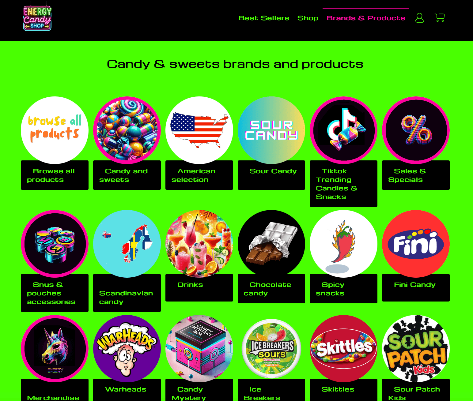 Selling an e-commerce candy shop