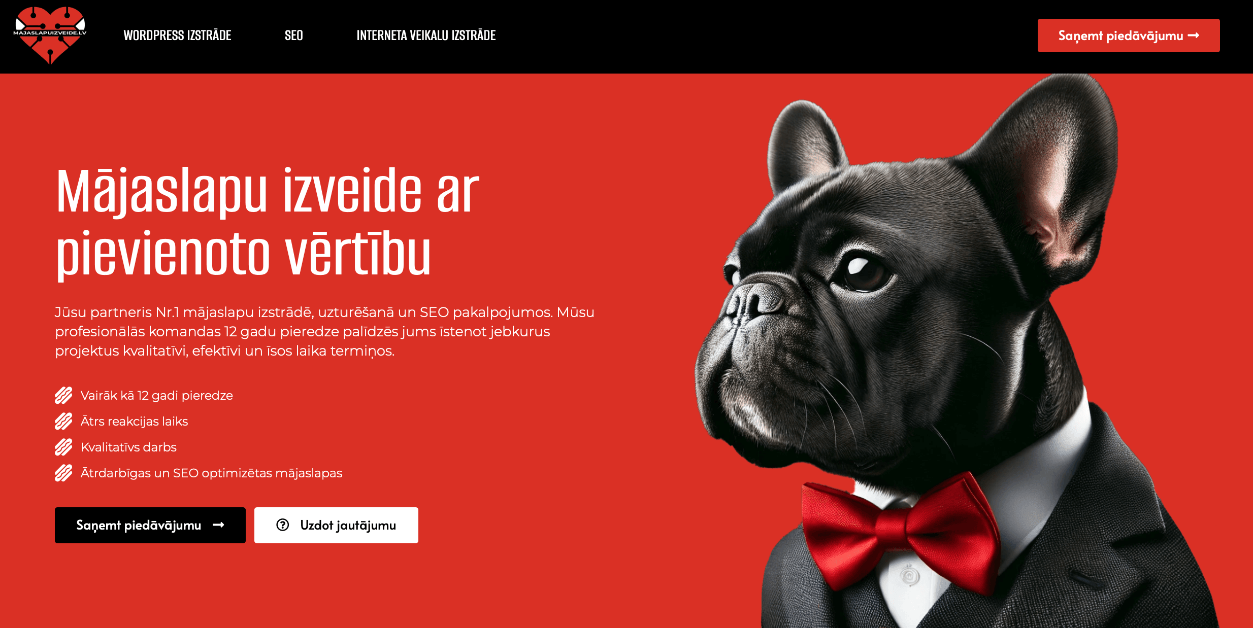 Creating websites with added value