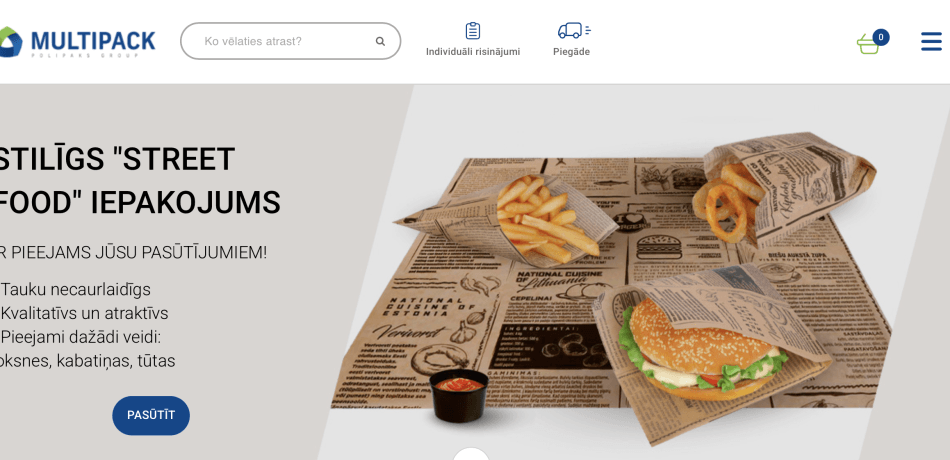 Packaging and packaging materials for online stores