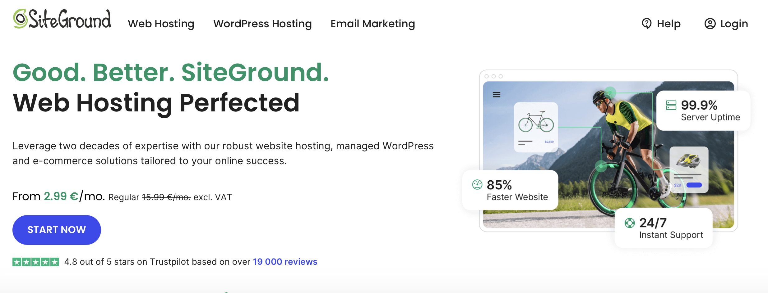 The best hosting at reasonable prices