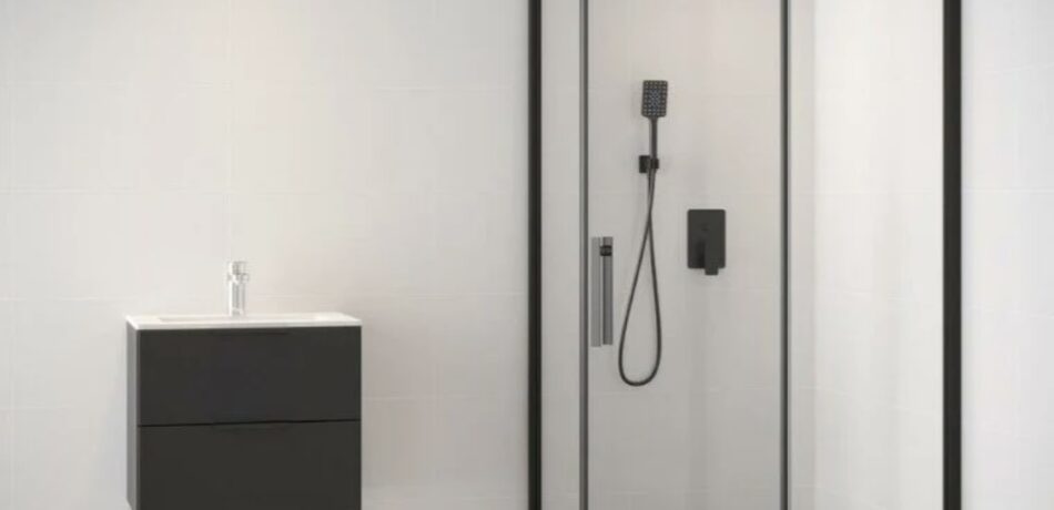 Liveno shower cabin + shower tray