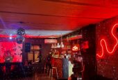 Cafe in the creative quarter of Riga city center
