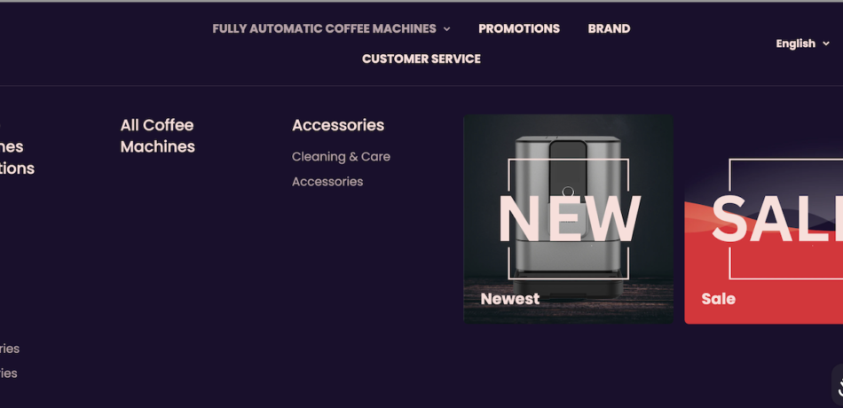 Premium Shopify Coffee Machine, Coffee Machine Accessories and Coffee Retail Online Store
