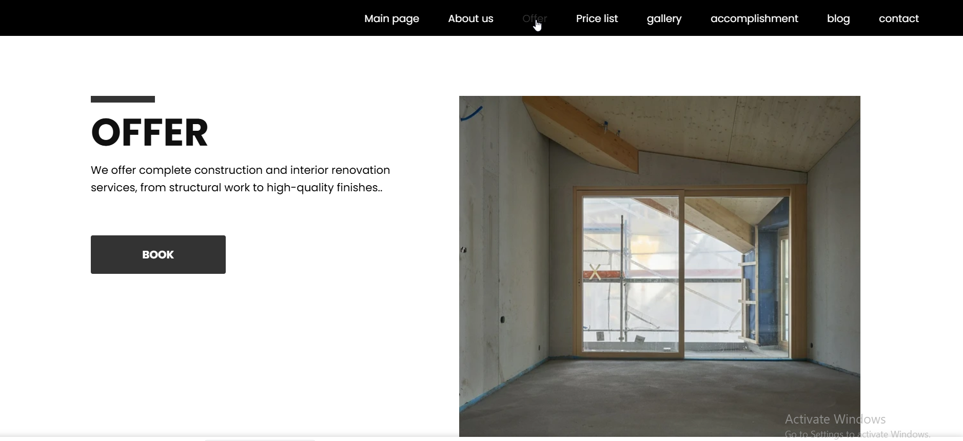 Modern Construction & Renovation Website – Ready to Launch