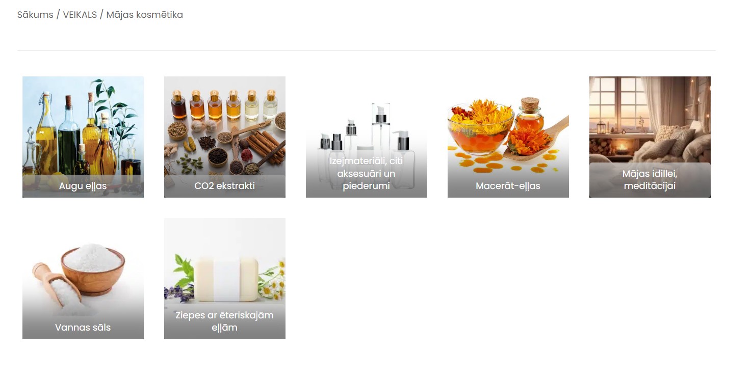 Mother Nature’s Blessings E-commerce store for sale