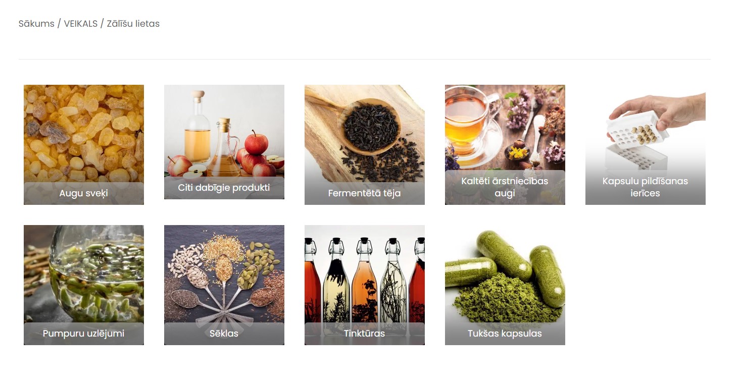 Mother Nature’s Blessings E-commerce store for sale