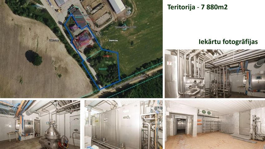 Dairy processing plant / investment and cooperation opportunity – Latvia