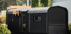 Premium outdoor sauna manufacturing company for sale