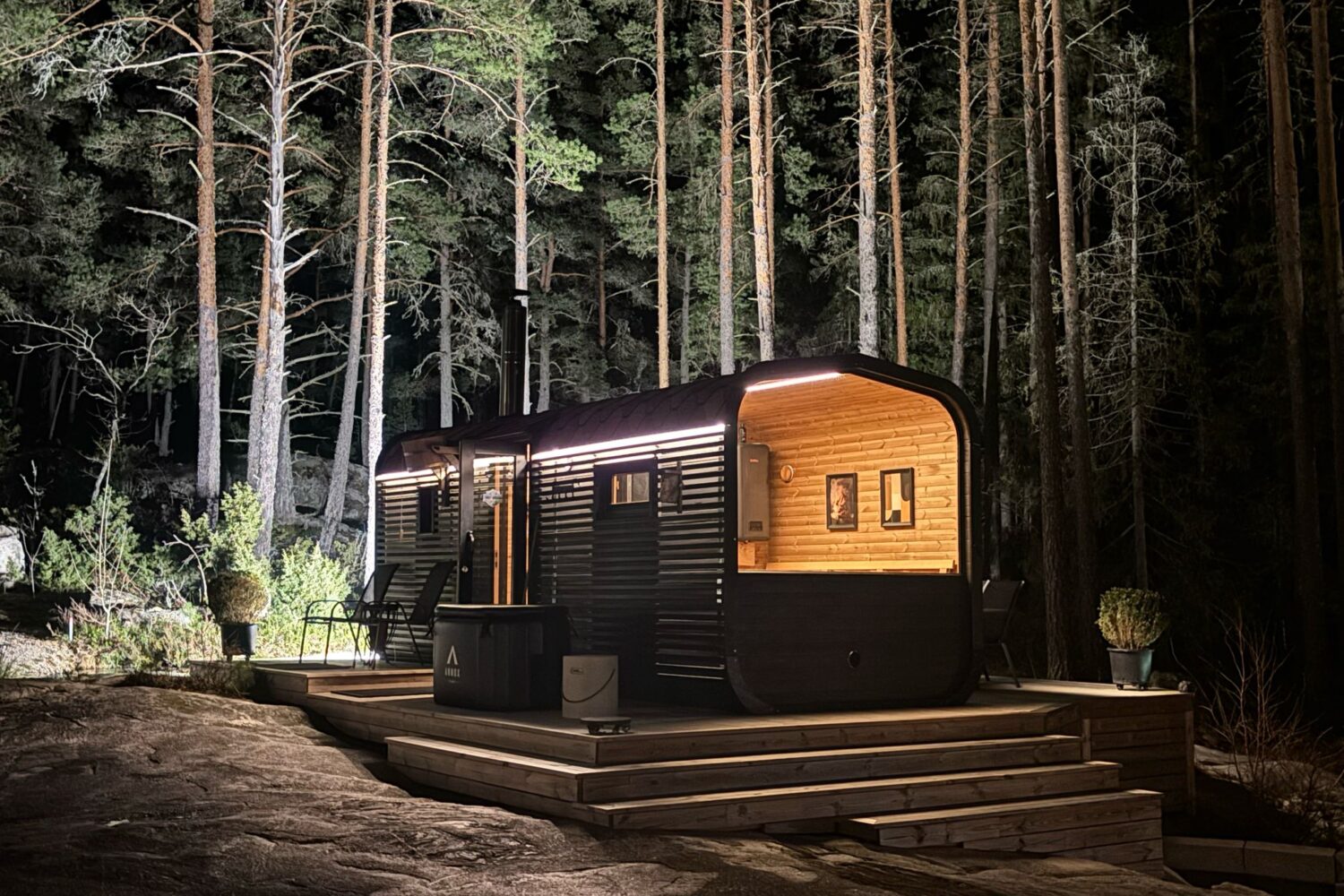 Premium outdoor sauna manufacturing company for sale