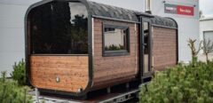 Premium outdoor sauna manufacturing company for sale