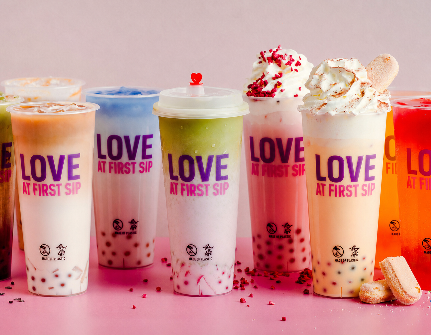 Established aesthetic Bubble Tea Café and Brand for Sale in Central of Riga, Latvia