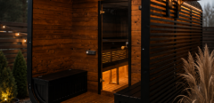 Premium outdoor sauna manufacturing company for sale