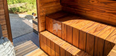 Premium outdoor sauna manufacturing company for sale