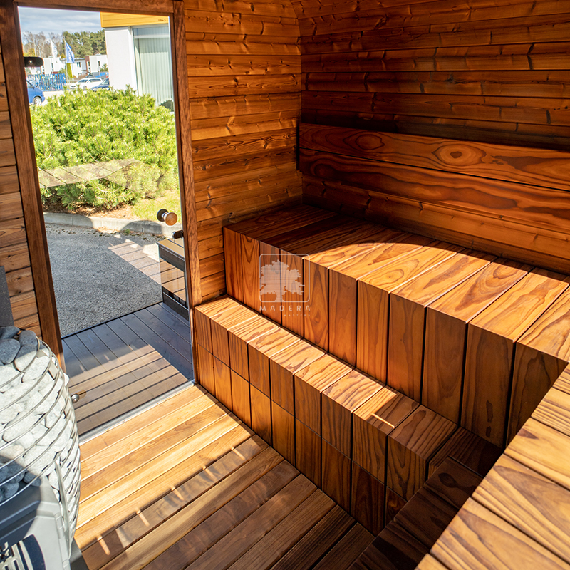 Premium outdoor sauna manufacturing company for sale