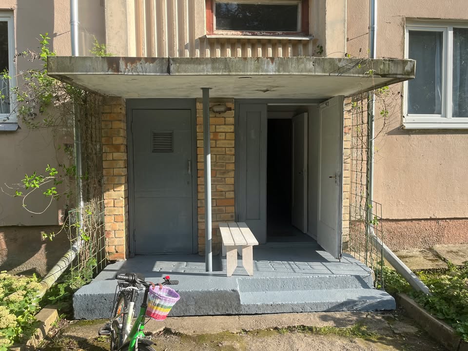 Renovated 3-room apartment for sale in Lestene, Tukums region, Latvia