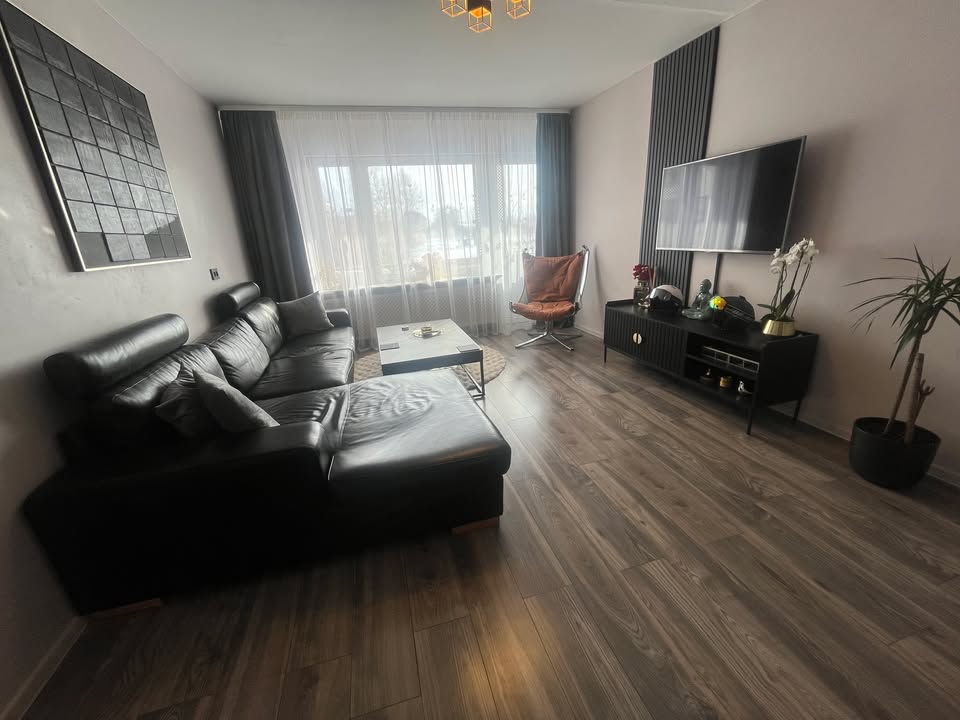 Renovated 3-room apartment for sale in Lestene, Tukums region, Latvia