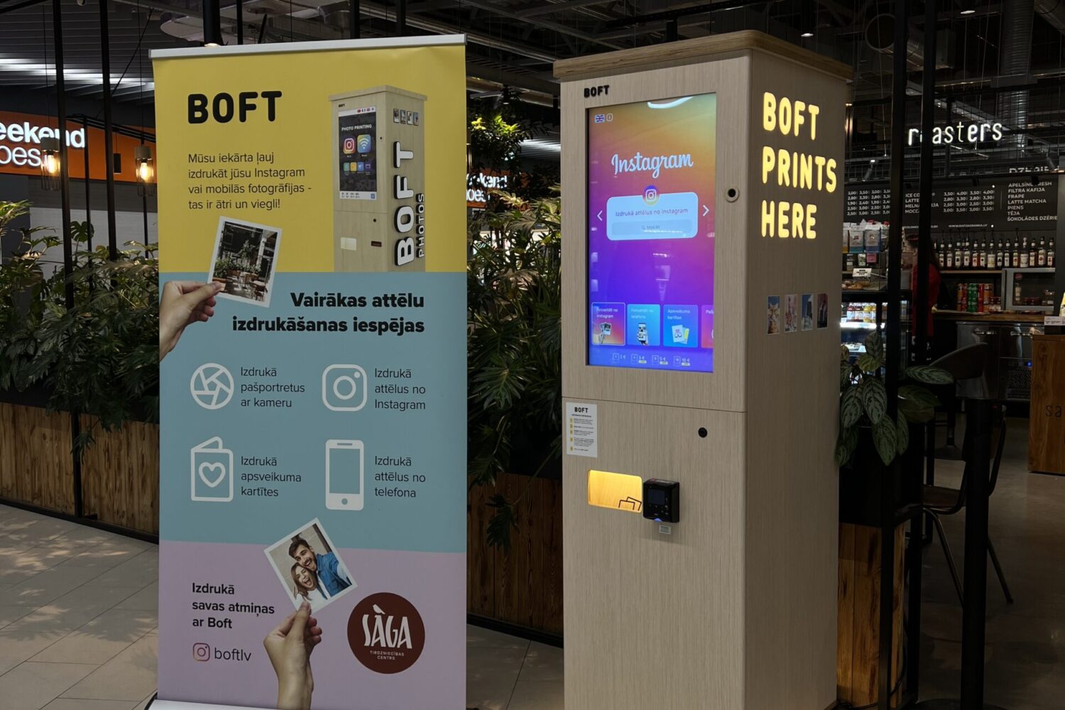 For sale: an operating BOFT photo kiosk business – 4 kiosks in Riga’s major shopping centers